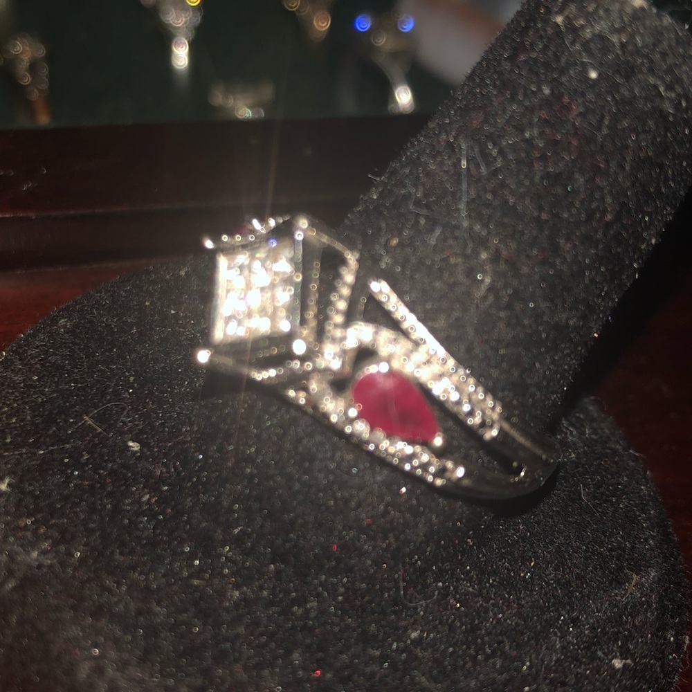 935 ruby and diamond ring